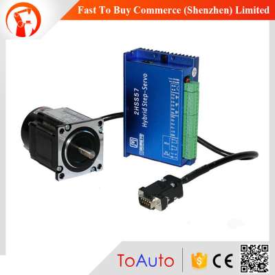 cheap china 4A 2.2Nm 1.8 degree nema 23 closed loop stepper motor and driver