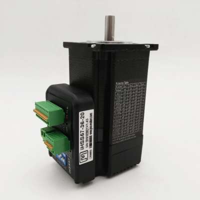 IHSS57-36-20 2 phase 2Nm nema 23 easy servo motor Integrated closed loop stepper motor and driver